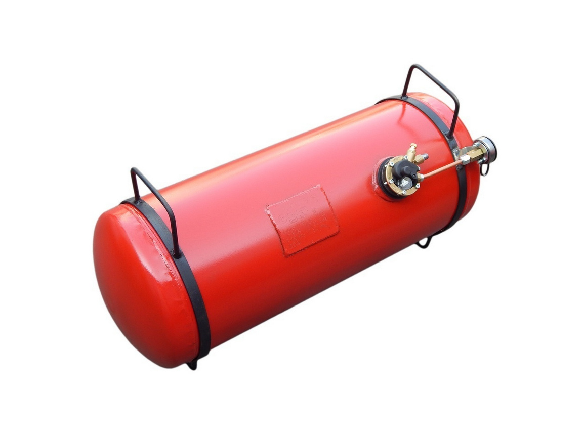 Балон газовий "Харпромтех" 50 літрів (802ммх300мм) у зборі (мультиклапан Lovato+монт.компл)