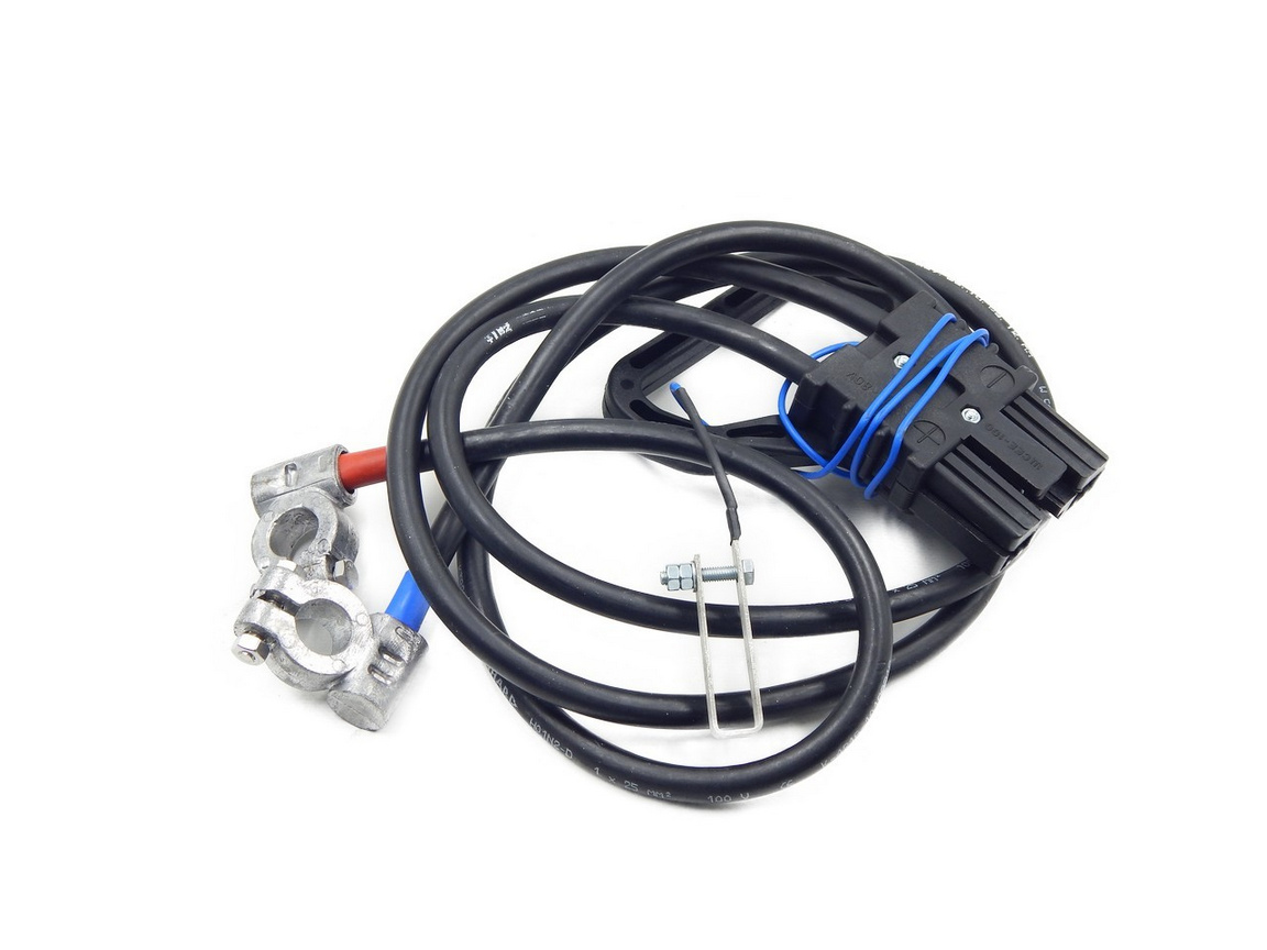 Штепсель (лівий) з проводами ЩСЄ-100 (ЕВ 687) Balkancar (верх) 153054 687.33.10 09.12.00