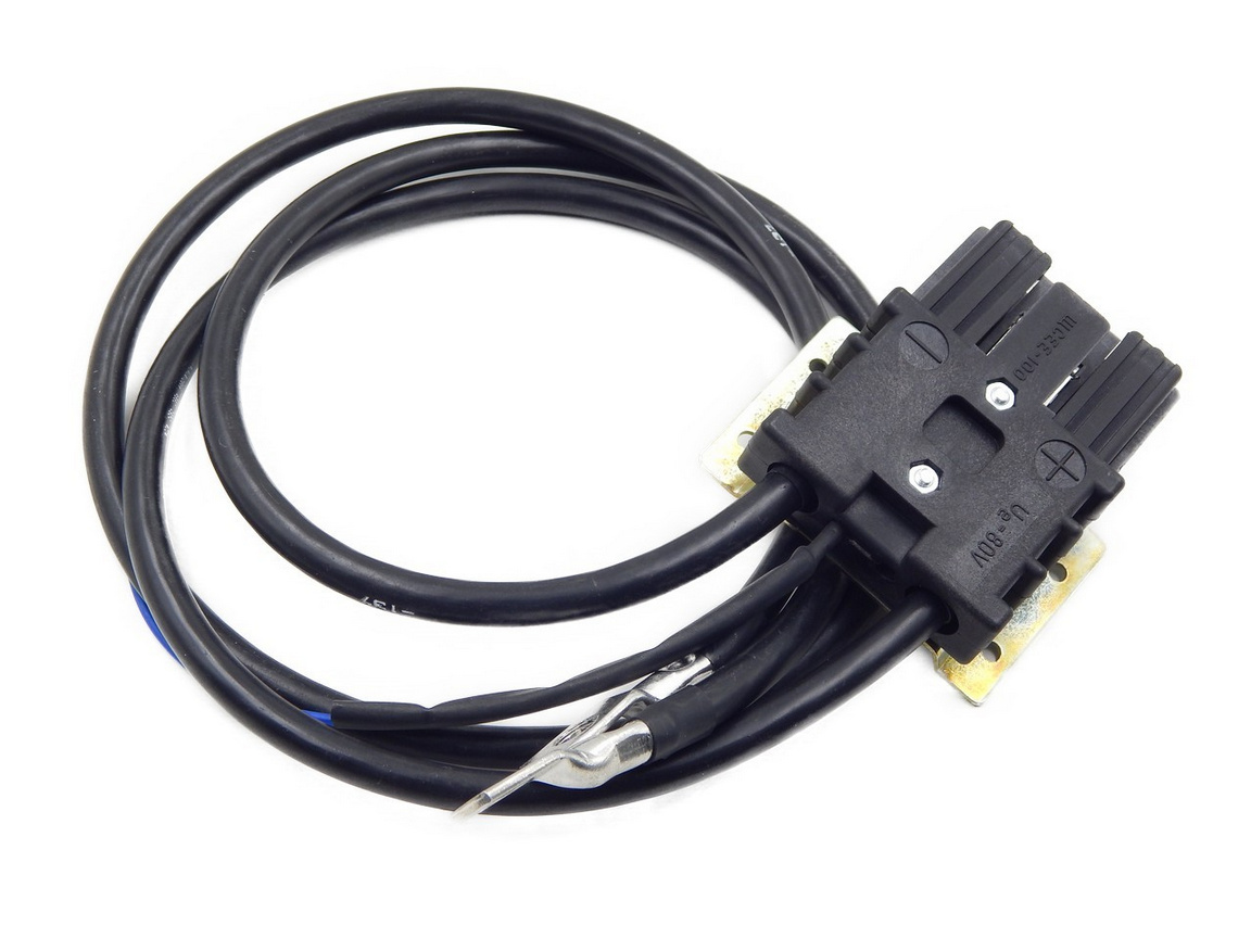 Штепсель (лівий) ЩСЄ-100 з проводами ЕВ 687 (низ) Balkancar 179055 687.33.10 09.15.00