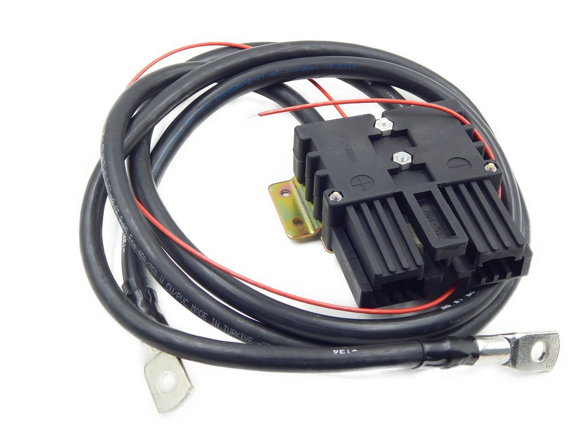 Штепсель з'єднання ЩСЄ-320 з проводами ЕВ735 (низ прав) 270009 735.33.10 09.05.00 Balkancar